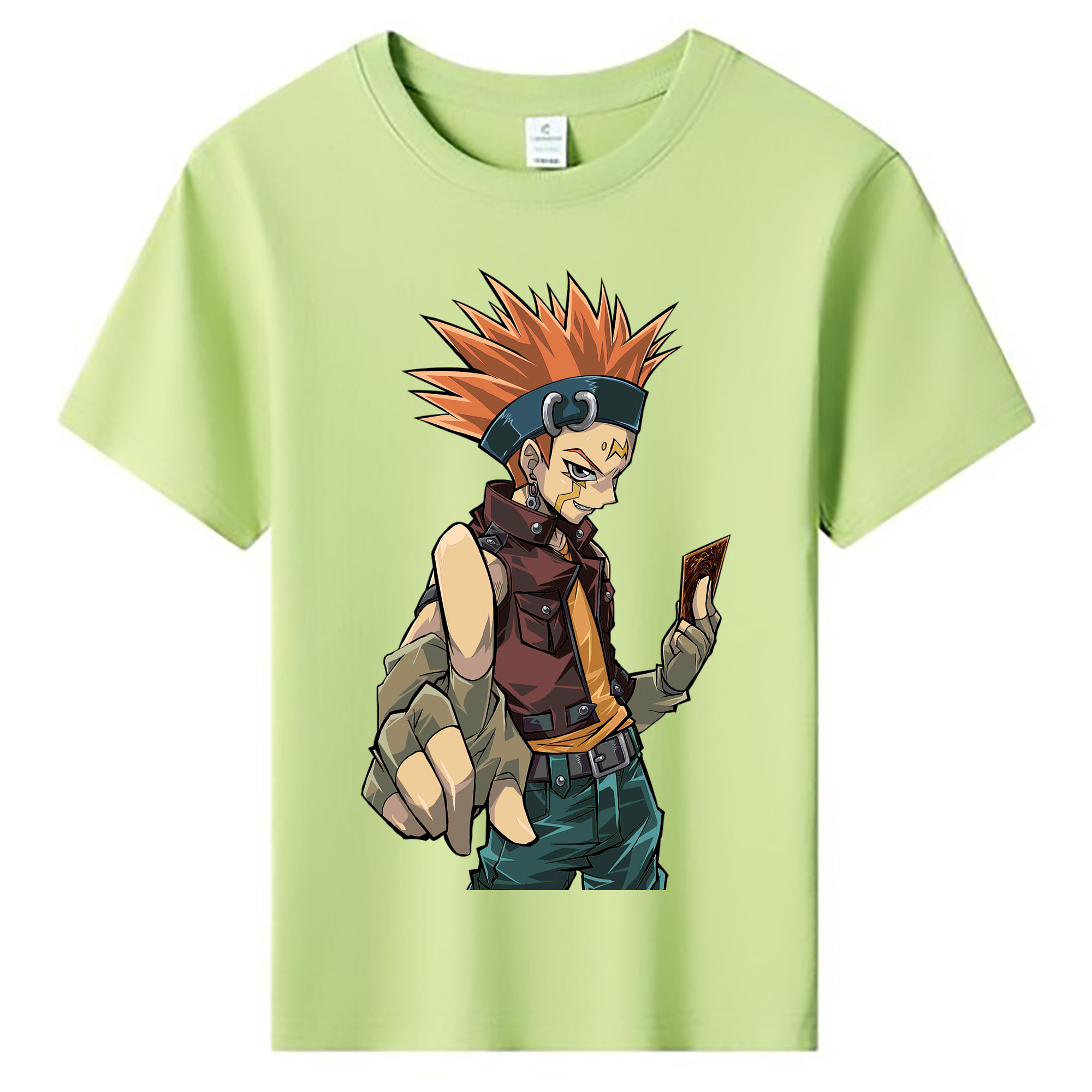 （画像用） 遊☆戯☆王 Yu-Gi-Oh! 綿100％キッズTシャツ（フロントプリント）